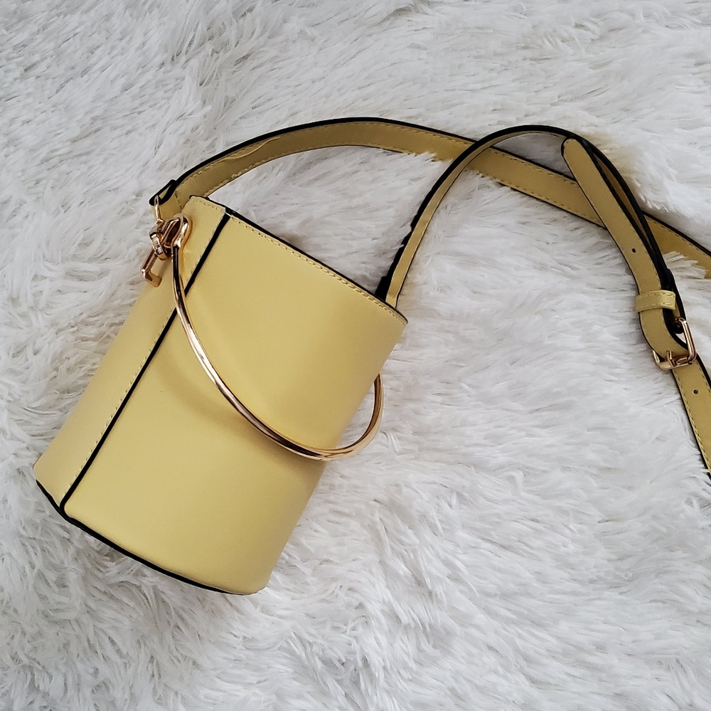 NBW Yellow Bucket Bag